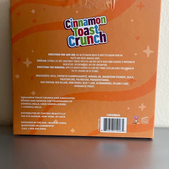 Taste Beauty - Cinnamon Toast Crunch Eyeshadow Palette NEW!!! - Picture 4 of 4